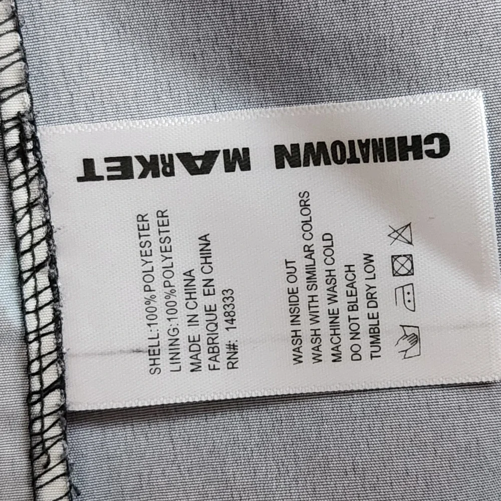 Chinatown Market Global Heat Map Nylon Shorts XL World Map Streetwear Gorpcore